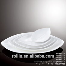 porcelain white body 25cm dinner plates